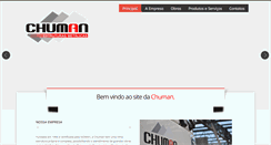 Desktop Screenshot of chuman.com.br